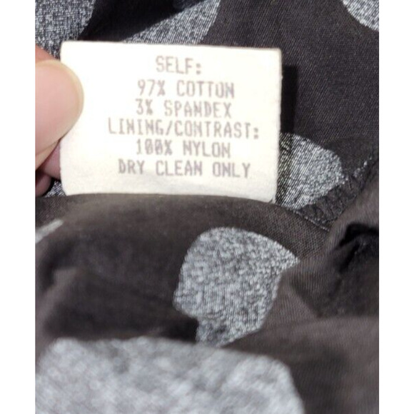 Ruby Rox Sz 11 Black White Large Polka Dot Strapless Y2K Vintage Zip Back Dress - Picture 11 of 11